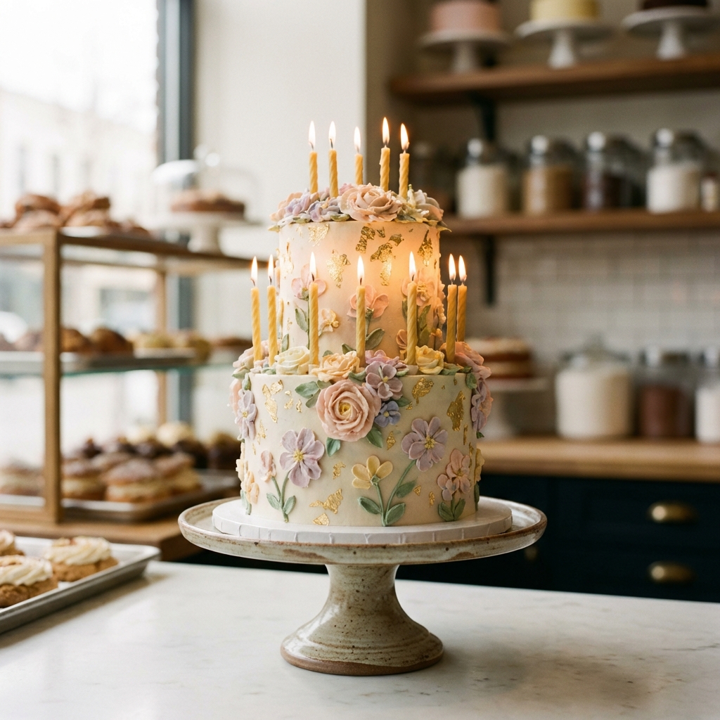 Custom celebration cake